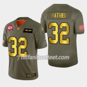 Miesten Kansas City Chiefs NFL Pelipaita Tyrann Mathieu 32 Nike 2019 Salute to Service